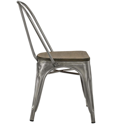 home office desk chairs | CasaFoyer Promenade Chair | Vintage Distressed Finish | Bamboo Seat | Set of 2 | casafoyer.myshopify.com