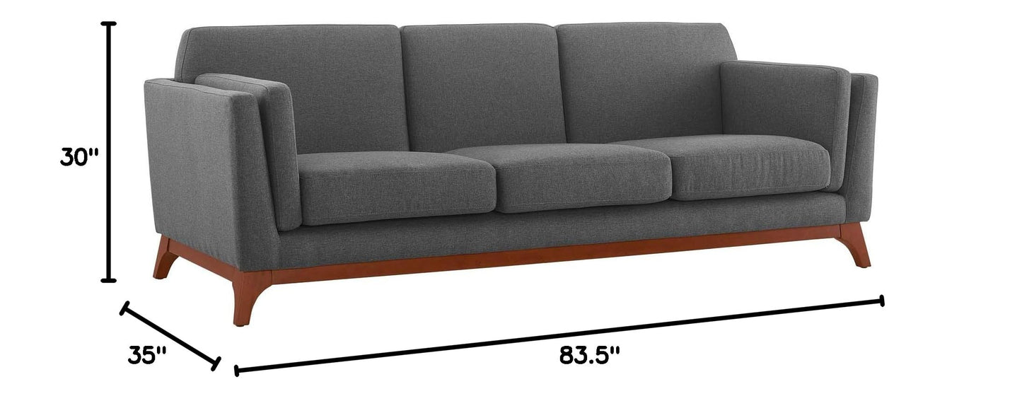 sofas | CasaFoyer Chance Upholstered Fabric Sofa | Organic Mid-Century Charm | Sleek Design | Plush Comfort | Machine-Washable Covers | Solid Wood Frame | Non-Marking Foot Caps | casafoyer.myshopify.com