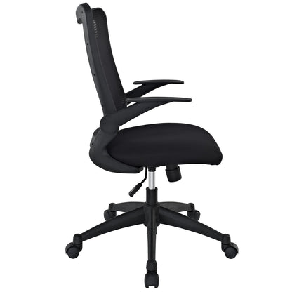 home office desk chairs | CasaFoyer Explorer Office Chair | Comfortable & Contemporary Design | Breathable Mesh Back | Adjustable Height | Flip-Up Arms | Enhance Your Office Experience | casafoyer.myshopify.com