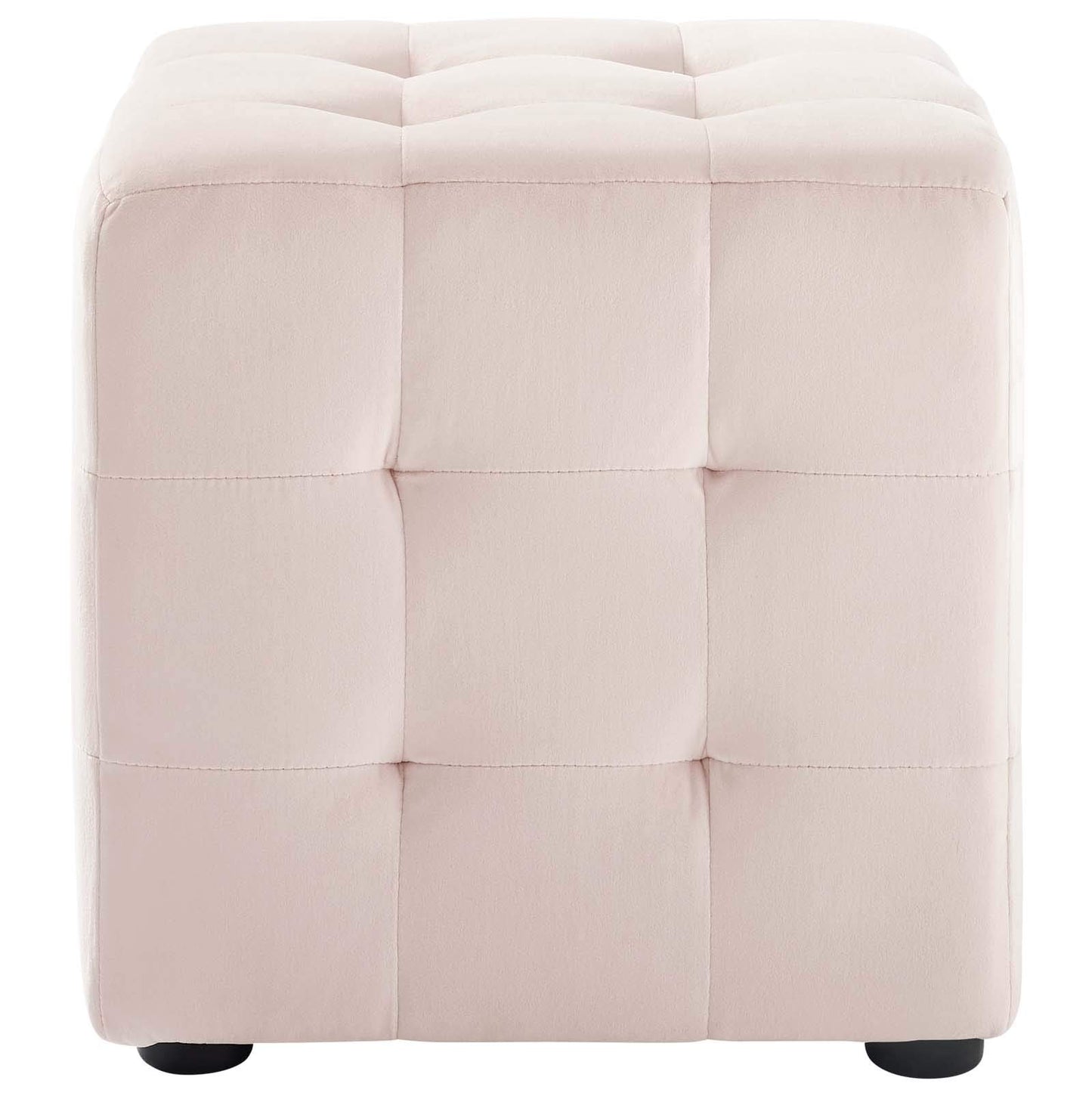 ottomans | CasaFoyer Contour Performance Velvet Ottoman | Button Tufted Cube Design | Stain-Resistant Fabric | Sturdy Frame | 441lb Capacity | Fully Assembled | casafoyer.myshopify.com