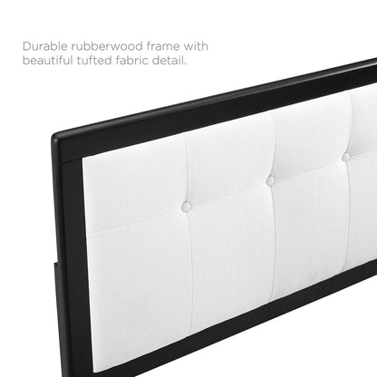 Bed | CasaFoyer Draper Tufted Wood Queen Headboard | Contemporary Elegance | Mid-Century Inspired | Button Tufted Design | Complements Any Interior Style | Durable Construction | Easy Assembly | casafoyer.myshopify.com