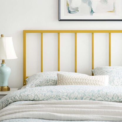 headboards | CasaFoyer Tatum Metal Queen Headboard | Sleek Design | Durable Iron Construction | Height-Adjustable | Easy Assembly | Enhance Your Bedroom Ambiance | casafoyer.myshopify.com