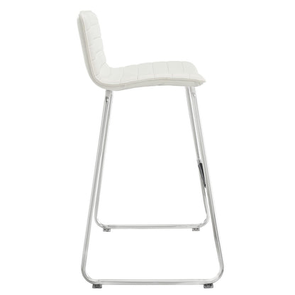 barstools | CasaFoyer Dive Bar Stool Set | Sleek Design | Transform Spaces | Stainless Steel Base | Set of 4 | casafoyer.myshopify.com