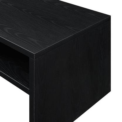 TABLE | Ergode Northfield Admiral Deluxe Coffee Table with Shelves | Sleek Design | Spacious Surface Top | Abundant Display & Storage Space | Durable Materials | Complements Contemporary Decor | casafoyer.myshopify.com