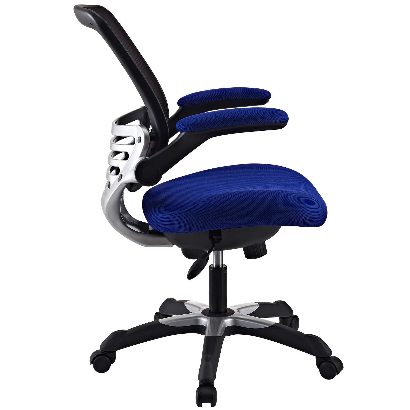 home office desk chairs | CasaFoyer Edge Ergonomic Office Chair | Ultimate Comfort & Functionality | Mesh Fabric Seat | Blue | casafoyer.myshopify.com