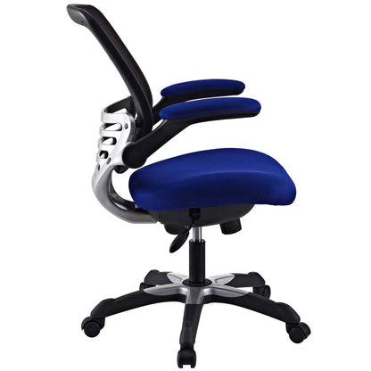 home office desk chairs | CasaFoyer Edge Ergonomic Office Chair | Ultimate Comfort & Functionality | Mesh Fabric Seat | Blue | casafoyer.myshopify.com