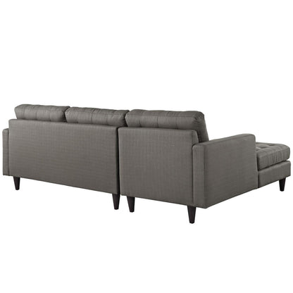 sofas | CasaFoyer Empress Left-Arm Sectional Sofa | Exquisite Design | Tufted Buttons | Luxurious Cushions | Regal Armrests | Solid Wood Legs | Floor Protection | Indulgent Fabric Upholstery | casafoyer.myshopify.com