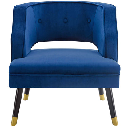home office desk chairs | CasaFoyer Traipse Performance Velvet Armchair | Elegant Vintage Glamour Accent Chair | Button Tufting & Fluid Curves | Stain-Resistant Upholstery | Dark Walnut Legs | Suitable for Living Room, Bedroom, Office | Teal | casafoyer.myshopify.com