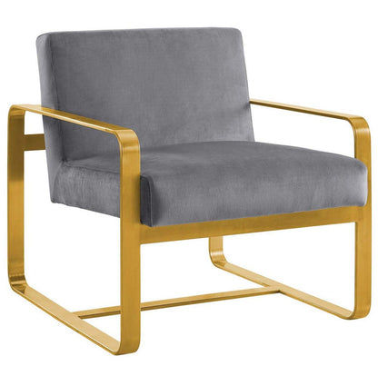 home office desk chairs | CasaFoyer Astute Performance Velvet Armchair | Modern Elegance | Stain-Resistant Upholstery | Gold Stainless Steel Frame | 330 lbs Weight Capacity | casafoyer.myshopify.com