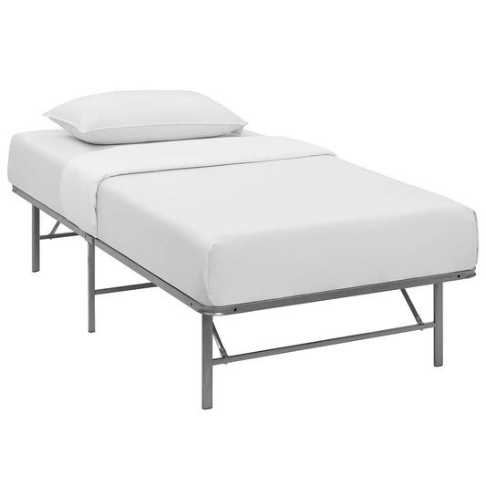 Bed | CasaFoyer Horizon Metal Bed Frame | Sturdy Stainless Steel | 14 Underbed Storage | Supports 1300 lbs | Foldable | No Box Spring Needed | Non-Marking Foot Caps | Compatible with All Mattress Types | Easy Assembly | casafoyer.myshopify.com