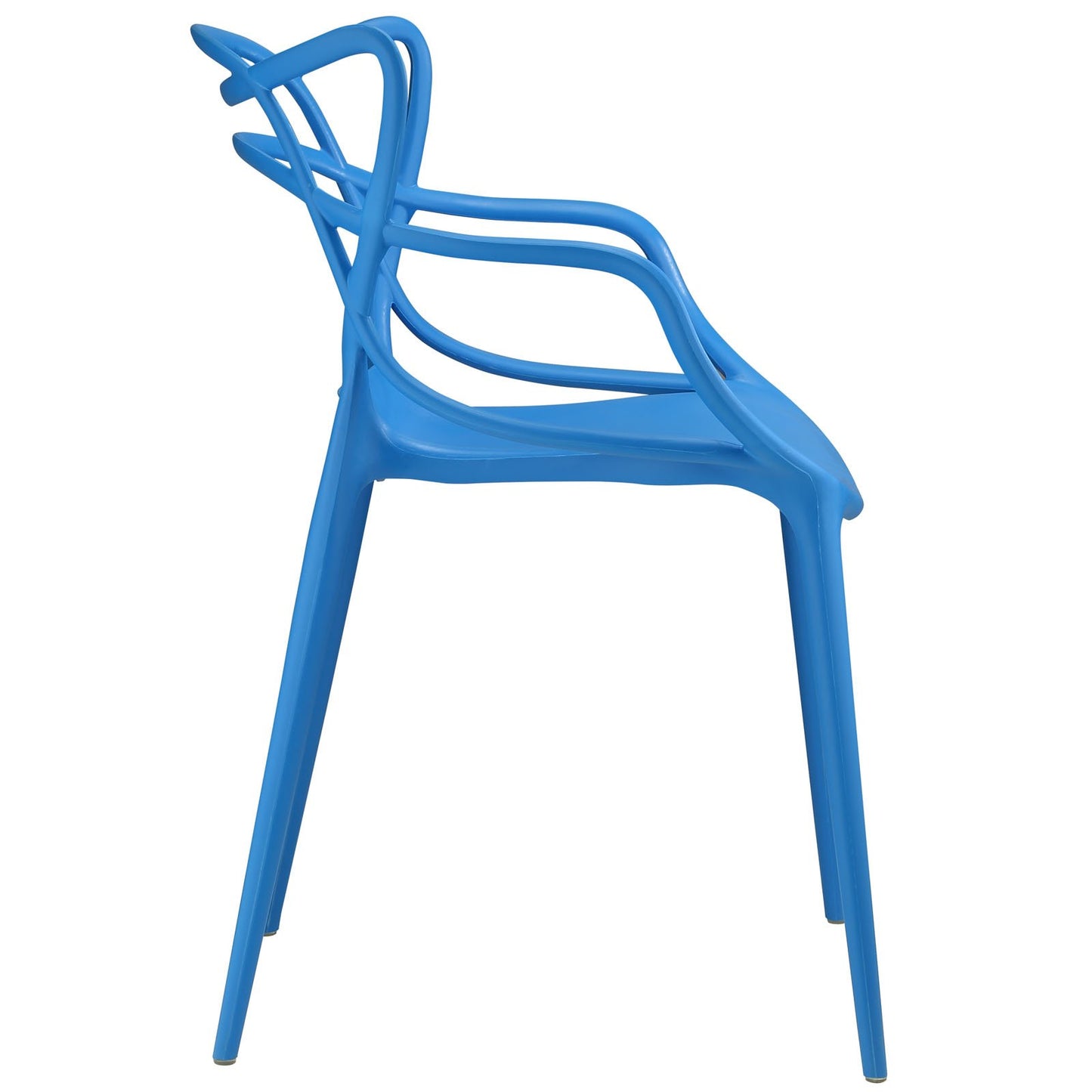 home office desk chairs | CasaFoyer Entangled Dining Chair Set of 4 | Captivating Organic Design | Molded Plastic | Foot Caps | Fully Assembled | Wipe-Clean Surface | casafoyer.myshopify.com