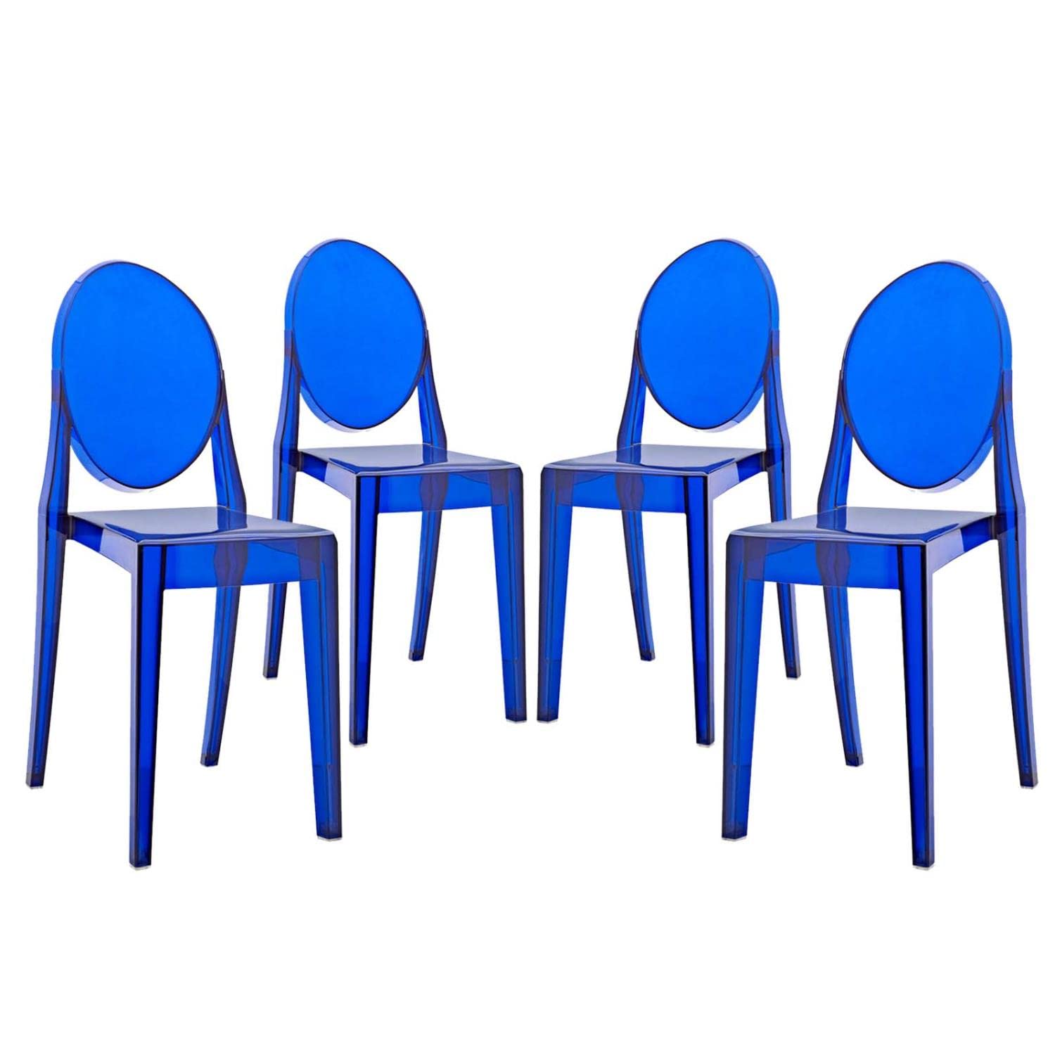 home office desk chairs | CasaFoyer Ethereal Casper Chair Set of 4 | Artistic & Elegant Indoor/Outdoor Seating | casafoyer.myshopify.com