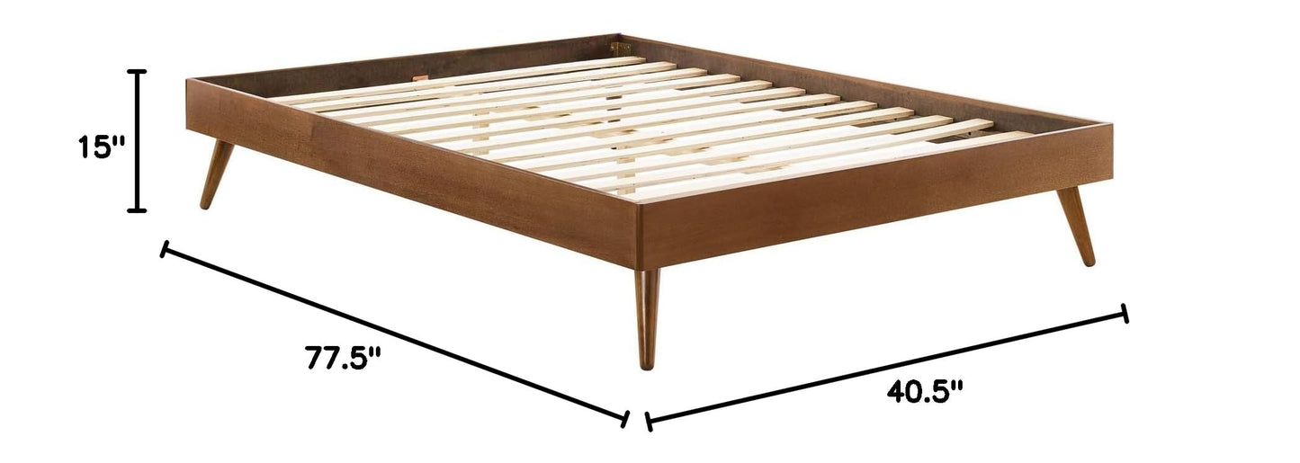 Bed | CasaFoyer Margo Twin Platform Bed | Modern Style | Interchangeable Headboards | Durable Wood Frame | No Box Spring Needed | 601 lbs Capacity | casafoyer.myshopify.com