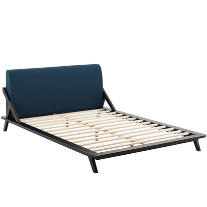 adjustable bed bases | CasaFoyer Luella Queen Platform Bed | Luxurious Sled Design | Plush Upholstered Headboard | Solid Wood Frame | Ideal for Master Suites & Guest Bedrooms | Sleek Mid-Century Charm | 800 lbs Weight Capacity | casafoyer.myshopify.com