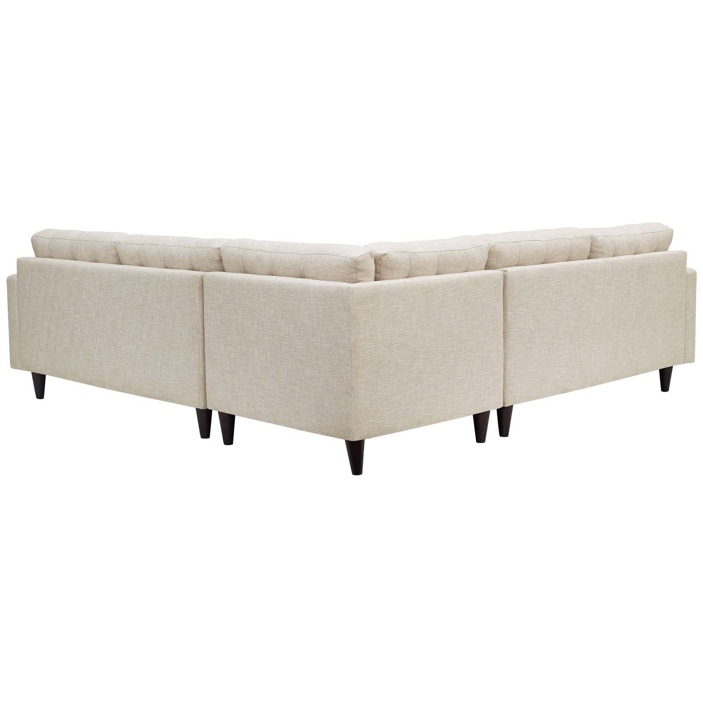 kitchen and dining room sets | CasaFoyer Empress Exquisite Design | 3-Piece Upholstered Fabric Sectional Sofa Set | Beige | casafoyer.myshopify.com