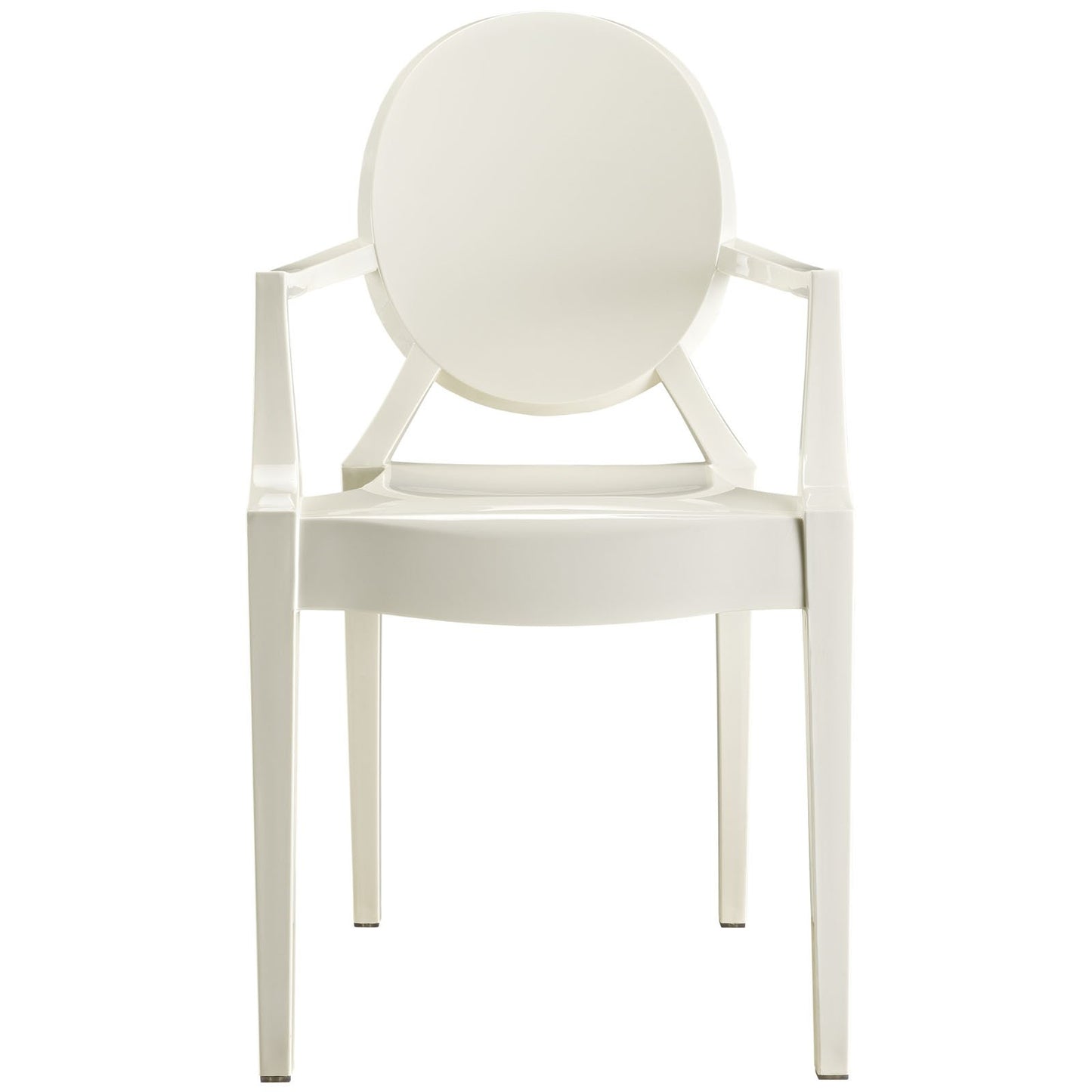 Chair | Casper Chair | Artistic & Elegant Dining Armchair - Indoor & Outdoor | White | casafoyer.myshopify.com