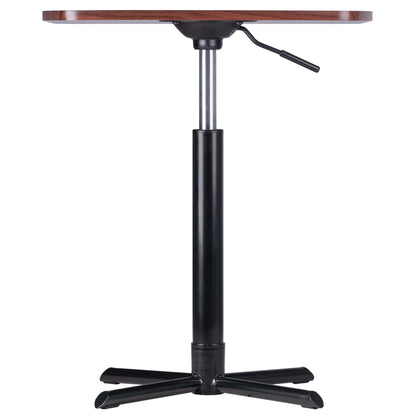 end tables | Ergode  Wood Malyn Adjustable Sofa Table | Versatile & Stylish | Cocoa Finish | Adjustable Height | Sturdy Metal Base | Solid Wood Top | 20.8W x 13.7D | 22.44W x 22.44D x 29.33H | 35 lbs Capacity | casafoyer.myshopify.com