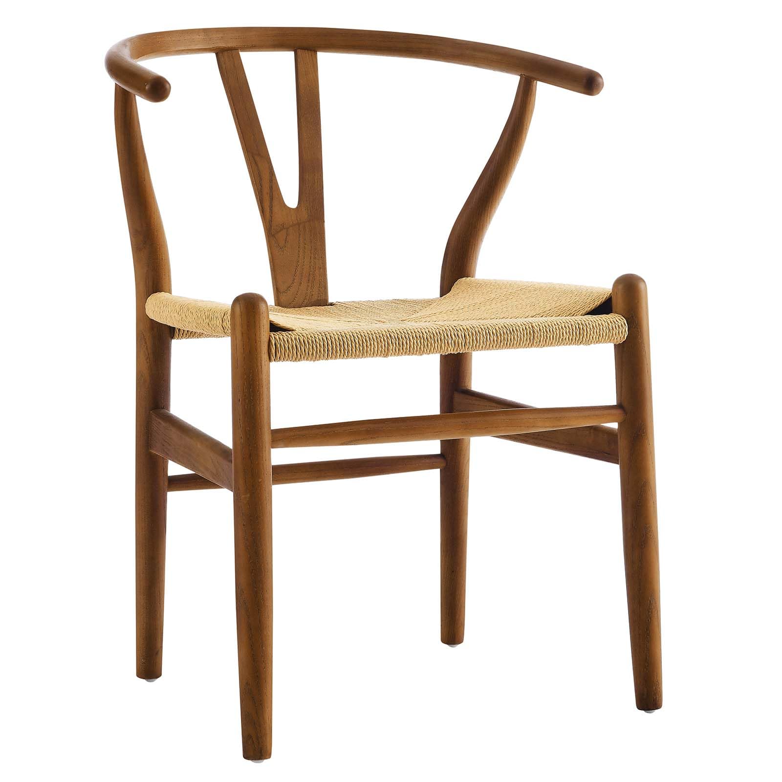 home office desk chairs | CasaFoyer Amish Wooden Armchair | Petite Design | Solid Beechwood | Transitional Style | Staggered-Level Support Rods | Eco-Friendly Paper Rope Twine Seat | casafoyer.myshopify.com