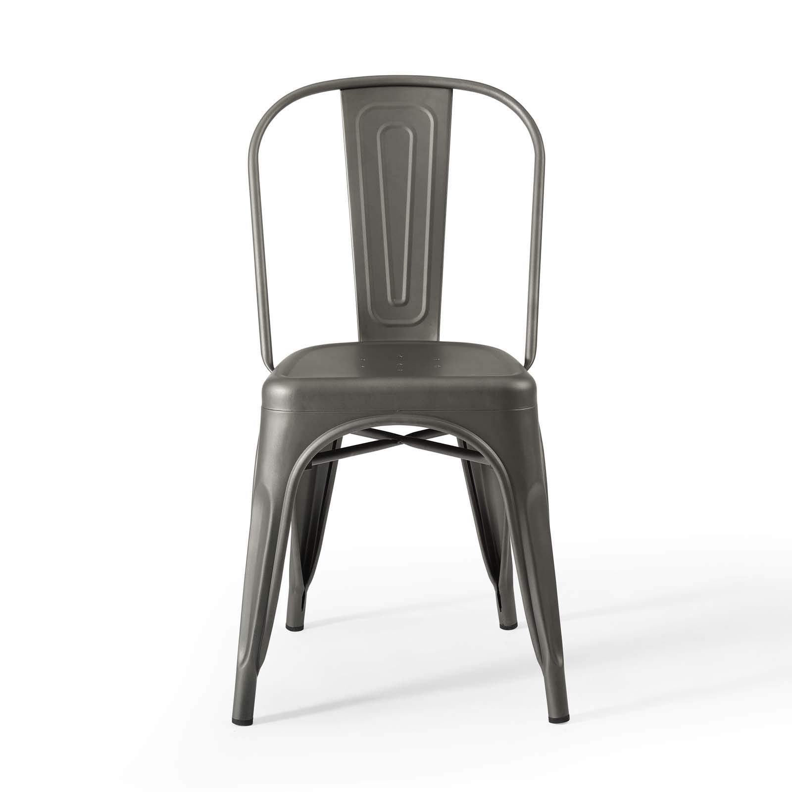 home office desk chairs | CasaFoyer Promenade Bistro Dining Side Chair Set of 2 | Classic Bistro Style | Steel Finish | Non-Marking Foot Caps | 331 lbs Weight Capacity | casafoyer.myshopify.com