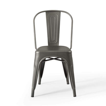 home office desk chairs | CasaFoyer Promenade Bistro Dining Side Chair Set of 2 | Classic Bistro Style | Steel Finish | Non-Marking Foot Caps | 331 lbs Weight Capacity | casafoyer.myshopify.com