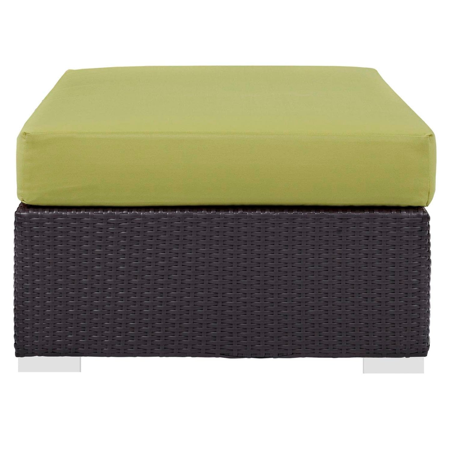 ottomans | CasaFoyer Convene Outdoor Sectional | Durable Rattan Ottoman | All-Weather Cushions | Elevate Your Outdoor Gatherings | casafoyer.myshopify.com