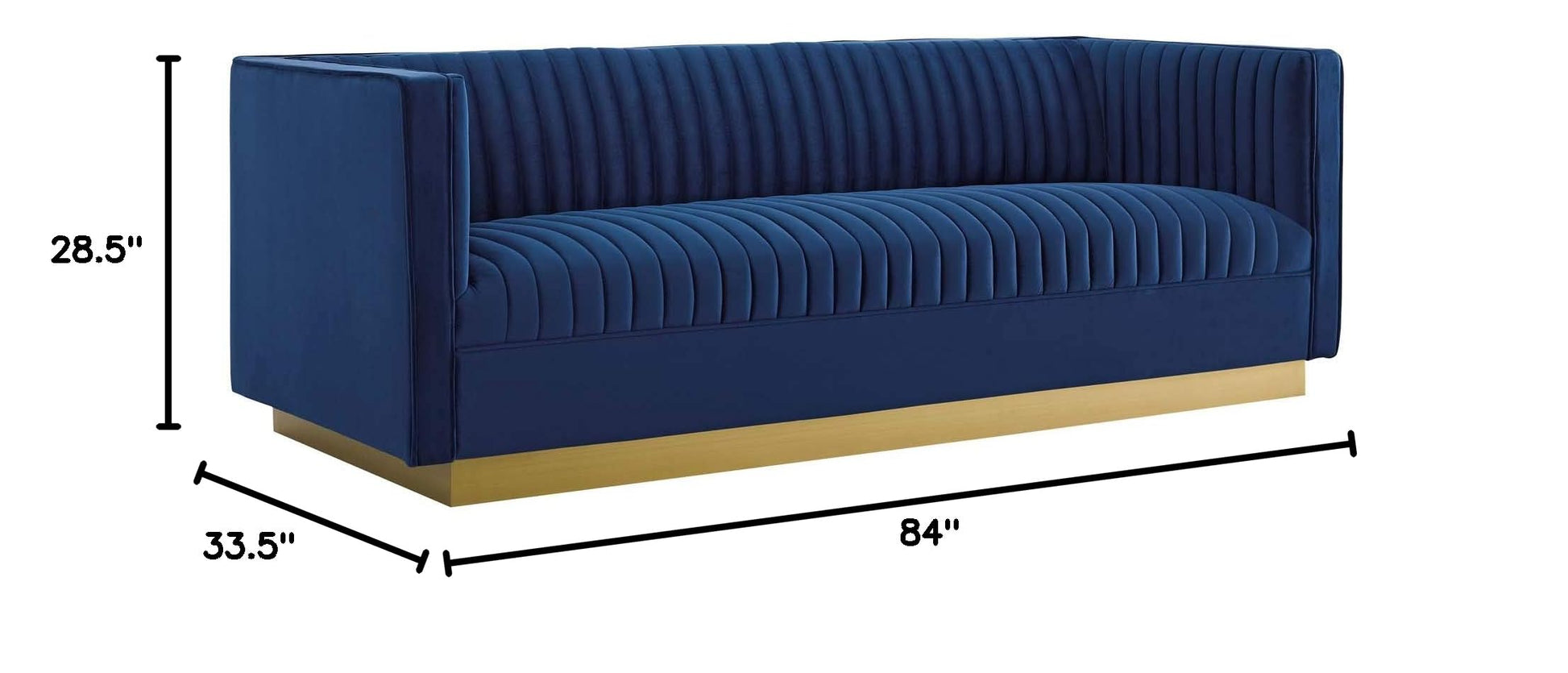 sofas | CasaFoyer Sanguine Performance Velvet Sofa | Retro-Modern Design | Stain-Resistant Upholstery | Comfortable & Supportive | Gold Stainless Steel Base | casafoyer.myshopify.com