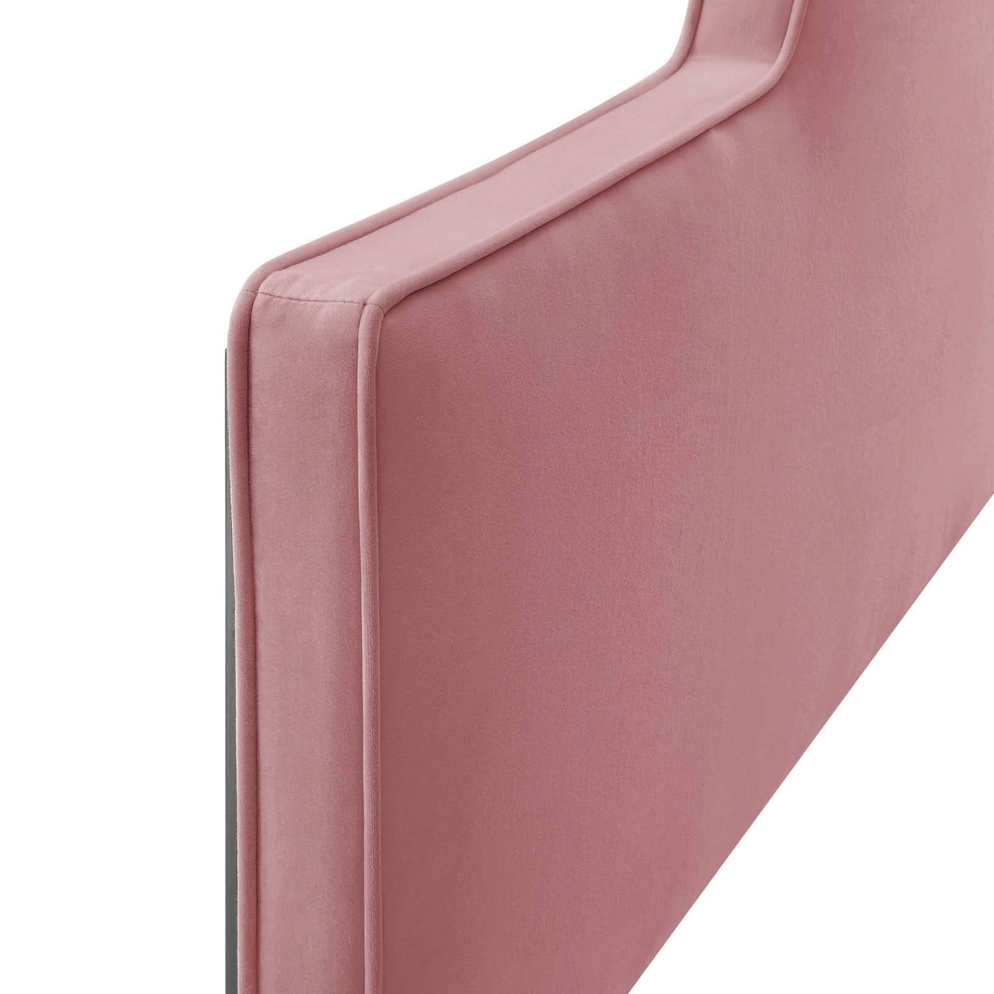 headboards | CasaFoyer Dawn Performance Velvet Full/Queen Headboard | Elegant Sunrise Design | Plush Foam Padding | Adjustable Height | Dusty Rose | casafoyer.myshopify.com