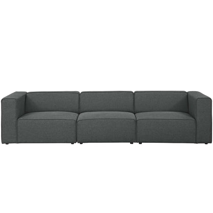 kitchen and dining room sets | CasaFoyer Mingle 3 Piece Upholstered Fabric Sectional Sofa Set | Gray: Spacious | Ample Seating | Dense Foam Padding | Adjustable | High-Quality Polyester Fabric | Elegant Piping | Sturdy Plastic Legs | Ideal for Modern Decor | casafoyer.myshopify.com