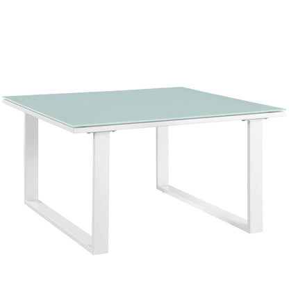 kitchen and dining room sets | CasaFoyer Fortuna Outdoor Patio Side End Table | Powder-Coated Aluminum | Modern Design | Ideal for Contemporary Patios & Outdoor Lounge Settings | casafoyer.myshopify.com