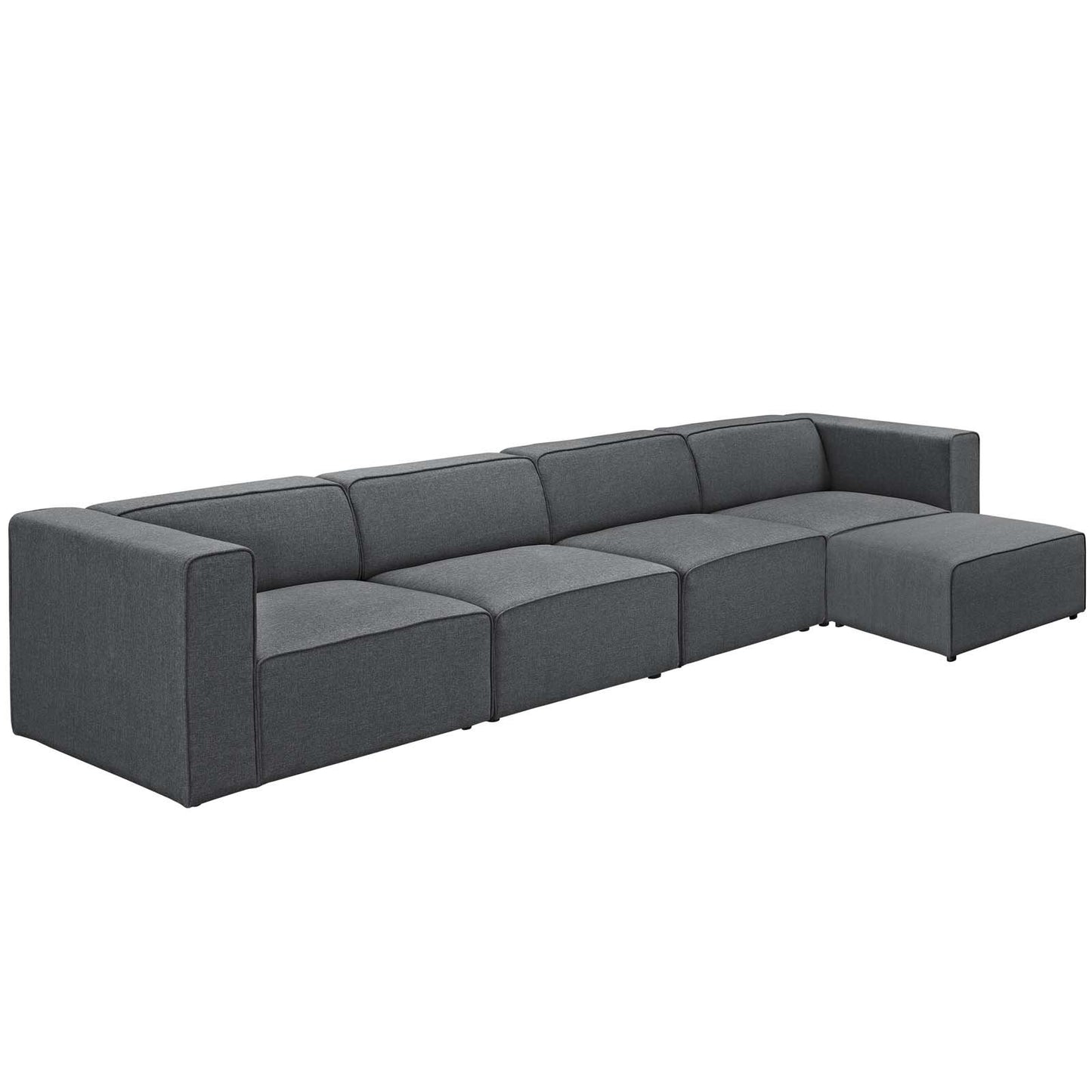 kitchen and dining room sets | CasaFoyer Mingle 5-Piece Modular Sectional Sofa Set | Ultimate Comfort | Spacious Design | Gray Upholstered Fabric | Adjustable | Ideal for Modern Decors | casafoyer.myshopify.com