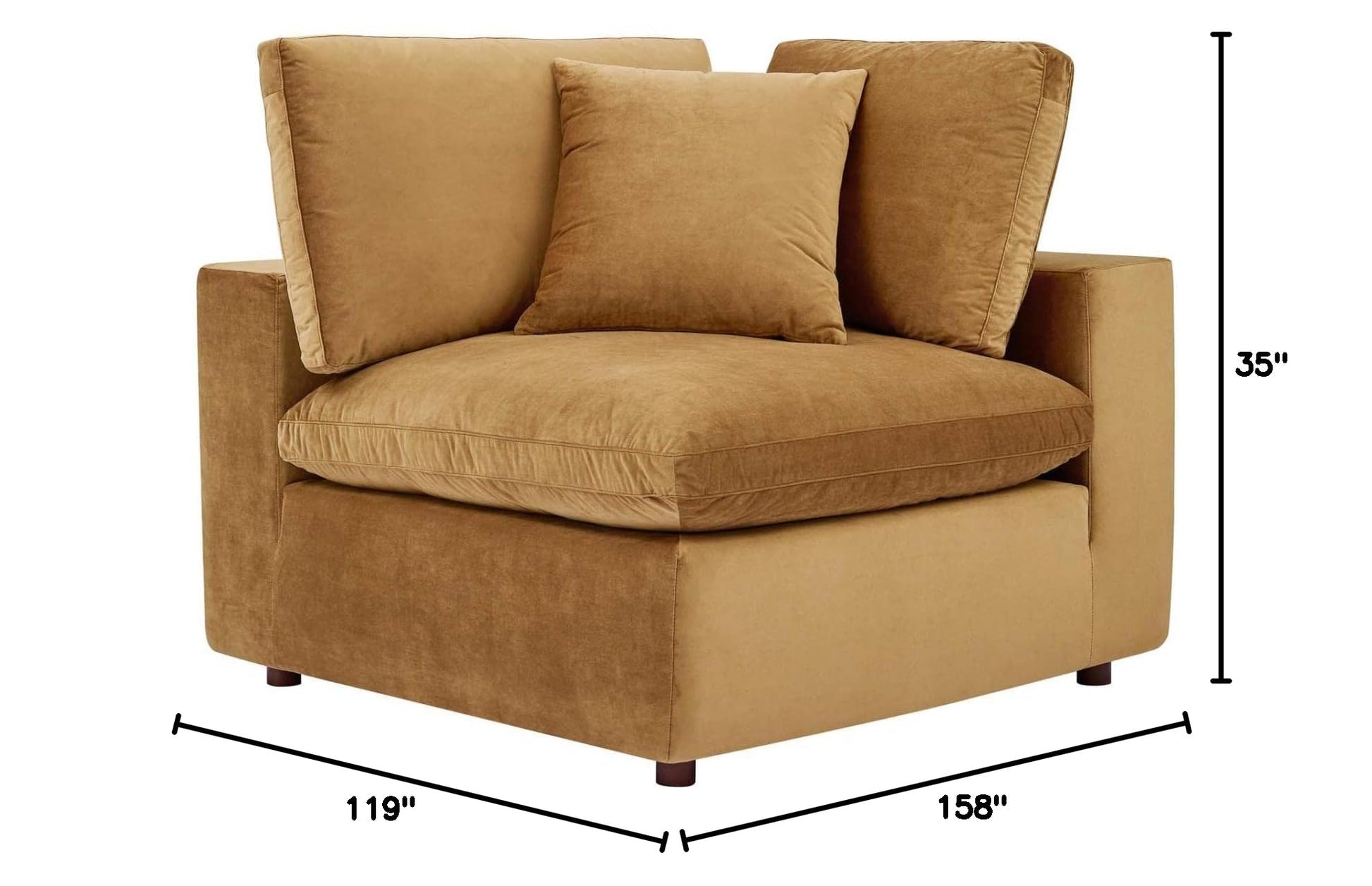 sofas | CasaFoyer Commix | Luxurious Sectional Sofa | Plush Comfort | Stain-Resistant Velvet | Solid Wood Construction | Duck Down Cushions | 8-Piece Set | casafoyer.myshopify.com