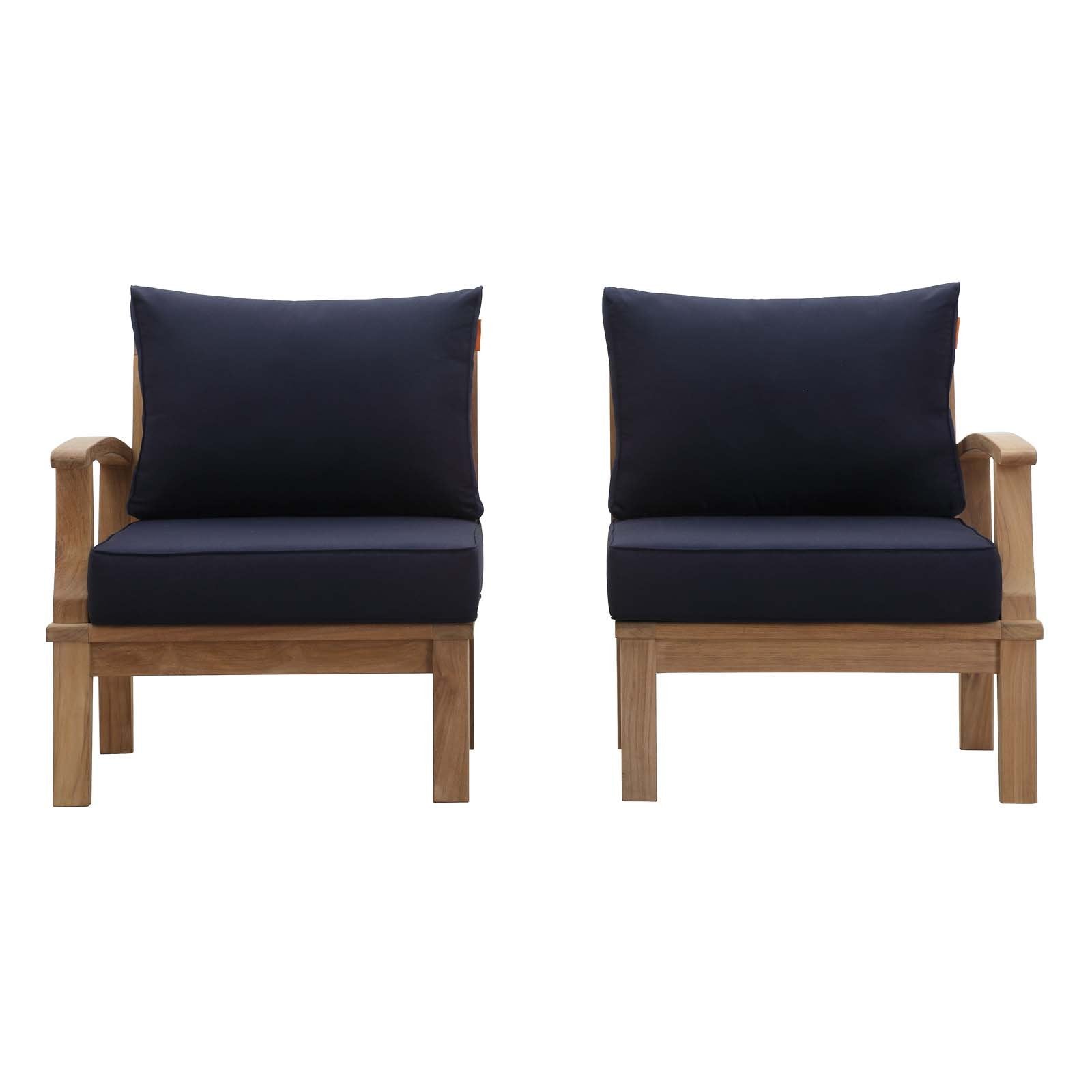 kitchen and dining room sets | CasaFoyer Marina Teak Wood Outdoor Patio Furniture Sofa Sectional Set | Luxury Design | Durable Teak Construction | All-Weather Cushions | Easy Assembly | casafoyer.myshopify.com