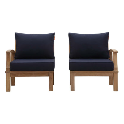kitchen and dining room sets | CasaFoyer Marina Teak Wood Outdoor Patio Furniture Sofa Sectional Set | Luxury Design | Durable Teak Construction | All-Weather Cushions | Easy Assembly | casafoyer.myshopify.com