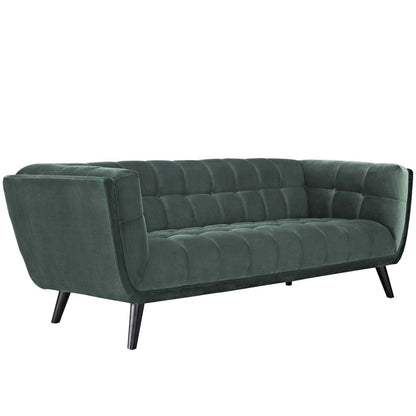 sofas | CasaFoyer Bestow Performance Velvet Sofa | Luxurious Stain-Resistant Comfort | Mid-Century Modern Farmhouse Style | Green | casafoyer.myshopify.com