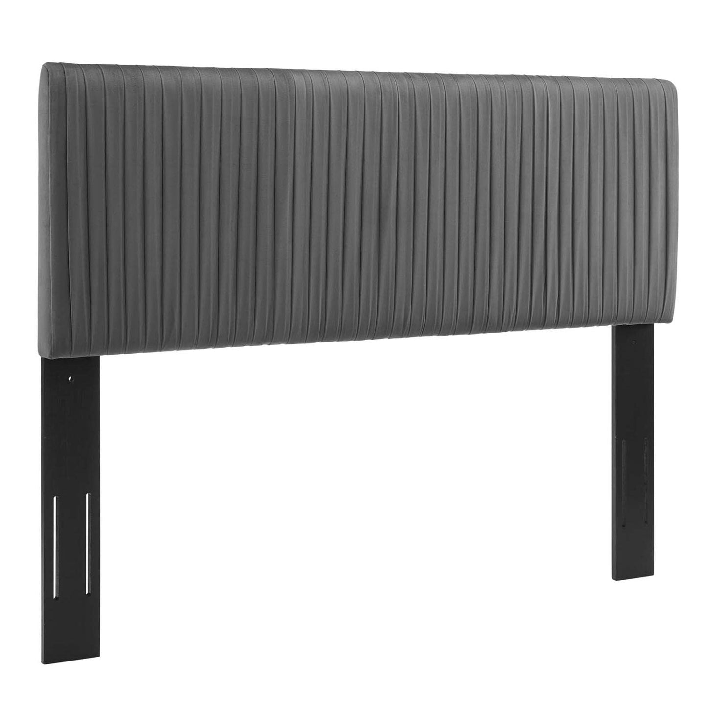 headboards | CasaFoyer Eloise Channel Tufted Performance Velvet Full/Queen Headboard | Vintage Modern Elegance | Art Deco Style | Adjustable Height | Stain-Resistant Upholstery | casafoyer.myshopify.com