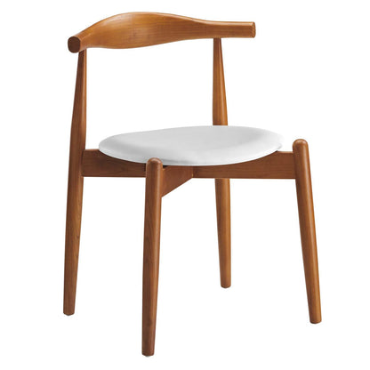 home office desk chairs | CasaFoyer Stalwart Dining Chair | Solid Beech Wood | Elegant Design | Plush Cushion | Dark Walnut Finish | casafoyer.myshopify.com