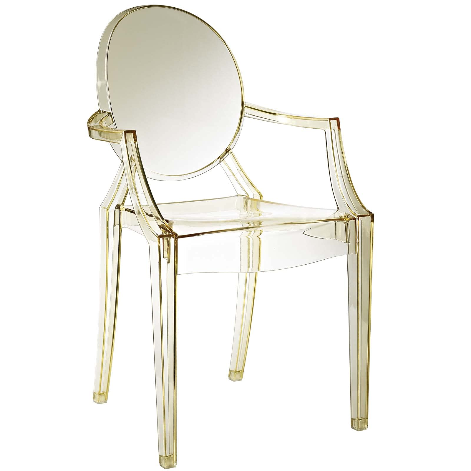 Chair | Casper Dining Armchair | Artistic & Elegant | Indoor/Outdoor Chair | Durable & Transcendent | Yellow | casafoyer.myshopify.com
