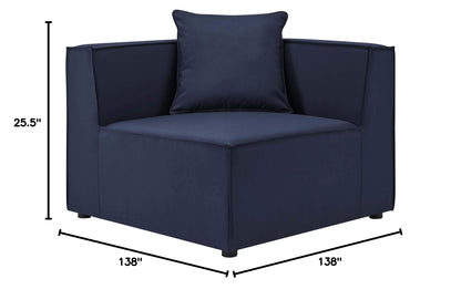 executive chairs | CasaFoyer Outdoor Patio Saybrook Upholstered 10-Piece Sectional Sofa | Comfortable & Stylish All-Weather Furniture Set | Navy | casafoyer.myshopify.com