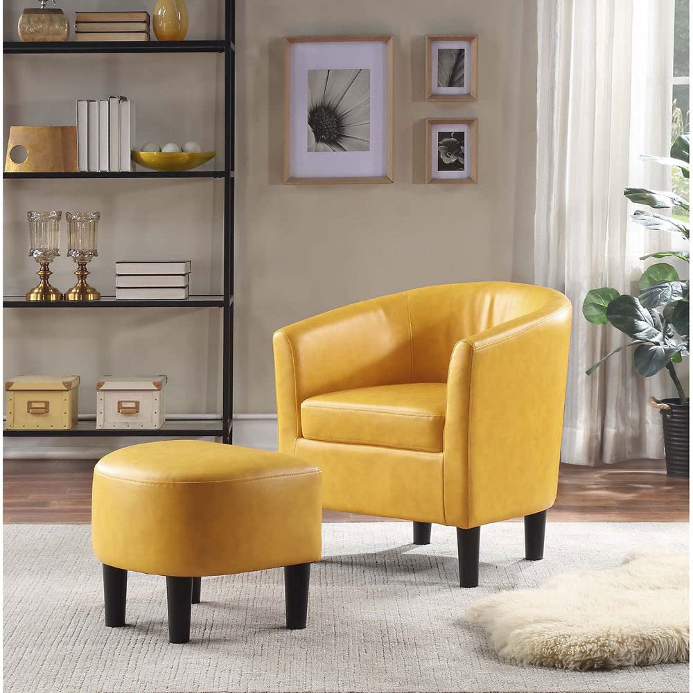 Chair | CasaFoyer Take a Seat Churchill Accent Chair with Ottoman | Ultimate Comfort & Style | Durable Frame | High-Density Foam Cushion | Removable Fabric Lining | Perfect for Relaxing & Matching Home Decor | casafoyer.myshopify.com