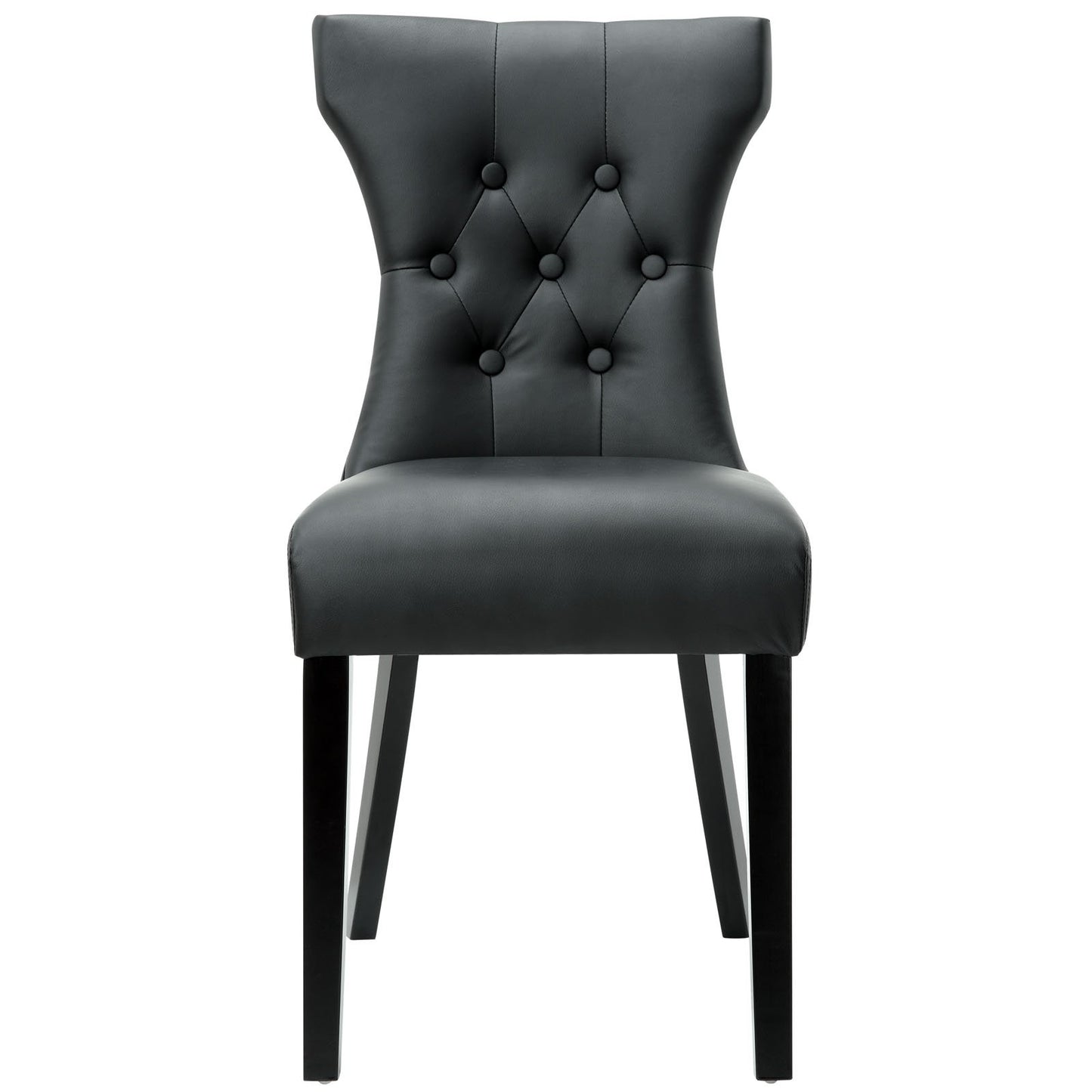 home office desk chairs | CasaFoyer Silhouette Modern Dining Chair | Elegant Curves | Hardwood Legs | Luxury Comfort & Style | Set of 1 | casafoyer.myshopify.com
