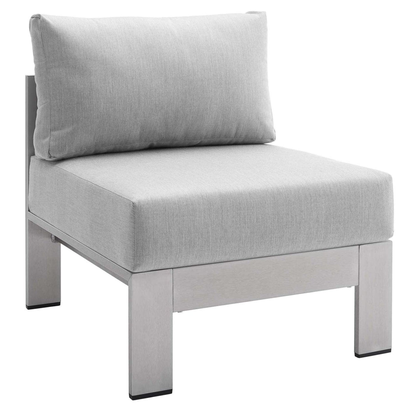 kitchen and dining room sets | CasaFoyer Shore Aluminum 3 Piece Outdoor Patio Furniture Set | Weatherproof | Sunbrella Cushions | Stylish & Reliable | Includes 2 Armless Chairs & 1 Side Table | casafoyer.myshopify.com