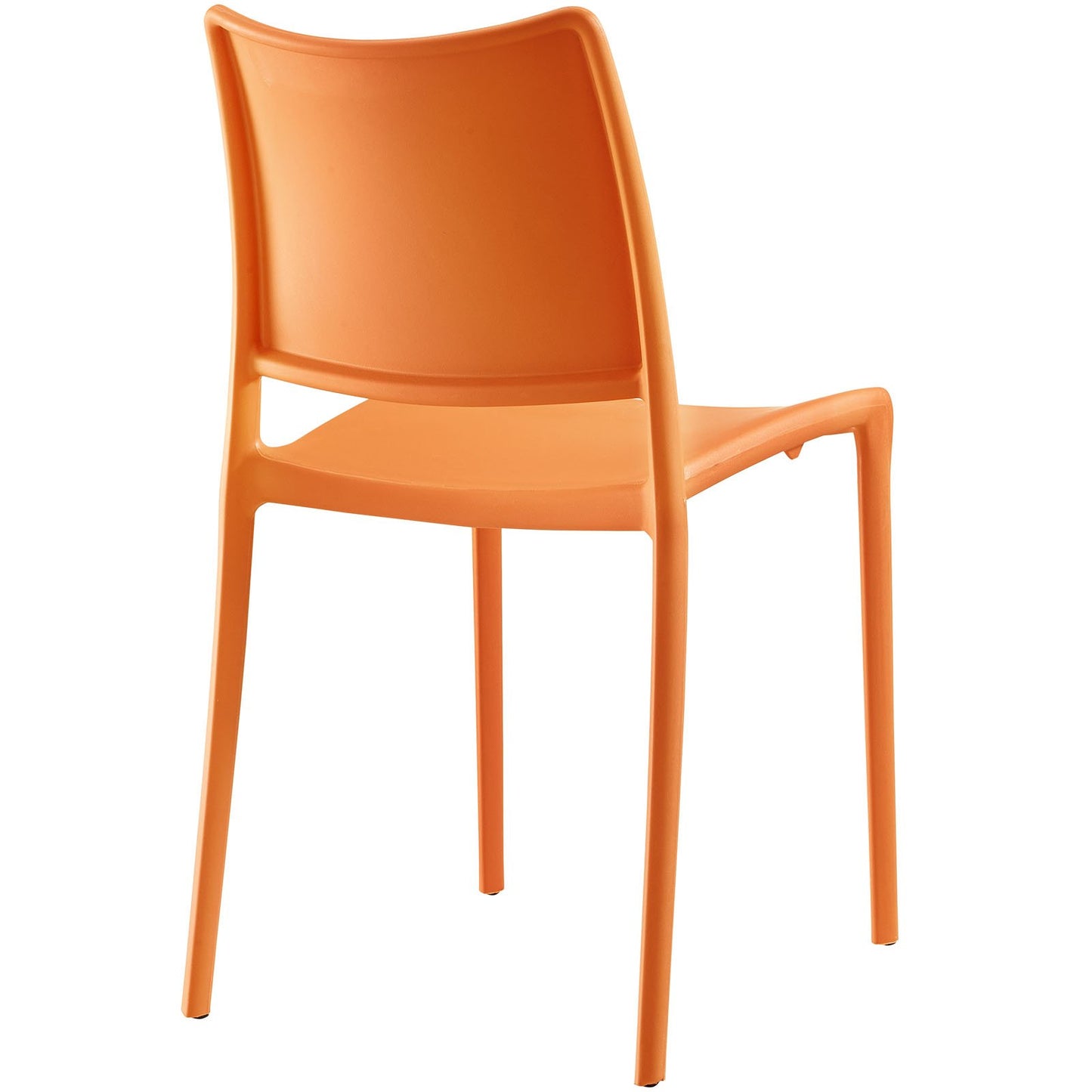 home office desk chairs | CasaFoyer Hipster Dining Side Chair Set | Vibrant & Captivating | Stackable & Ergonomic | Fully Assembled | Orange (Set of 2) | casafoyer.myshopify.com