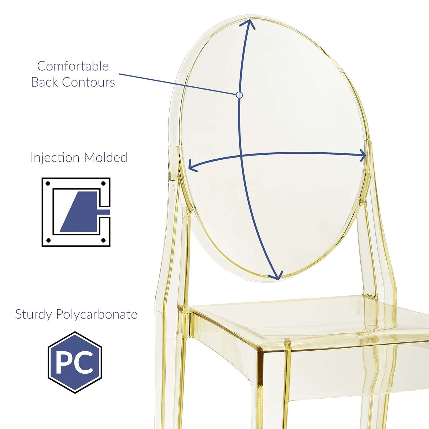 home office desk chairs | CasaFoyer Ethereal Casper Chair | Artistic & Elegant Fusion | Sturdy & Durable | Set of 2 | casafoyer.myshopify.com