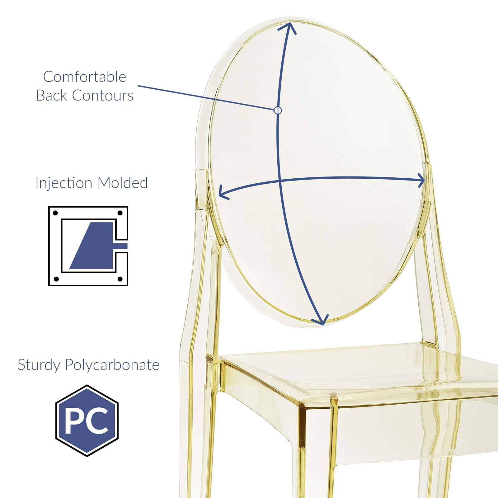 home office desk chairs | CasaFoyer Ethereal Casper Chair | Artistic & Elegant Fusion | Sturdy & Durable | Set of 2 | casafoyer.myshopify.com