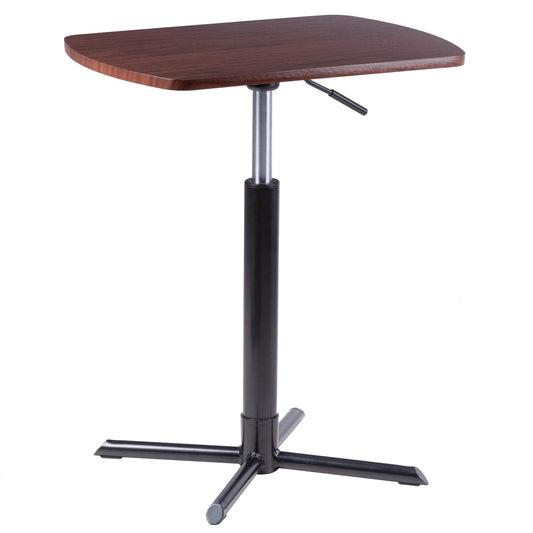 end tables | Ergode  Wood Malyn Adjustable Sofa Table | Versatile & Stylish | Cocoa Finish | Adjustable Height | Sturdy Metal Base | Solid Wood Top | 20.8W x 13.7D | 22.44W x 22.44D x 29.33H | 35 lbs Capacity | casafoyer.myshopify.com