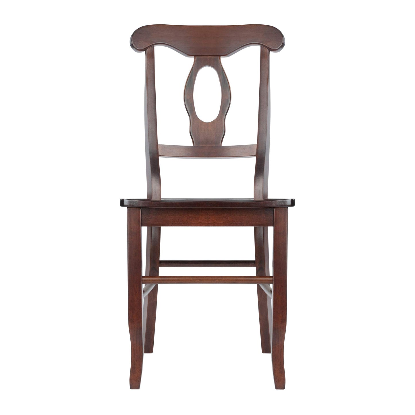 Sofa & chair Sets | CasaFoyer Renaissance 2-Piece Chair Set | Carved Keyhole Backs | Solid Wood | Walnut Finish | Comfortable Contoured Seats | Dining or Occasional Use | Assembly Required | casafoyer.myshopify.com