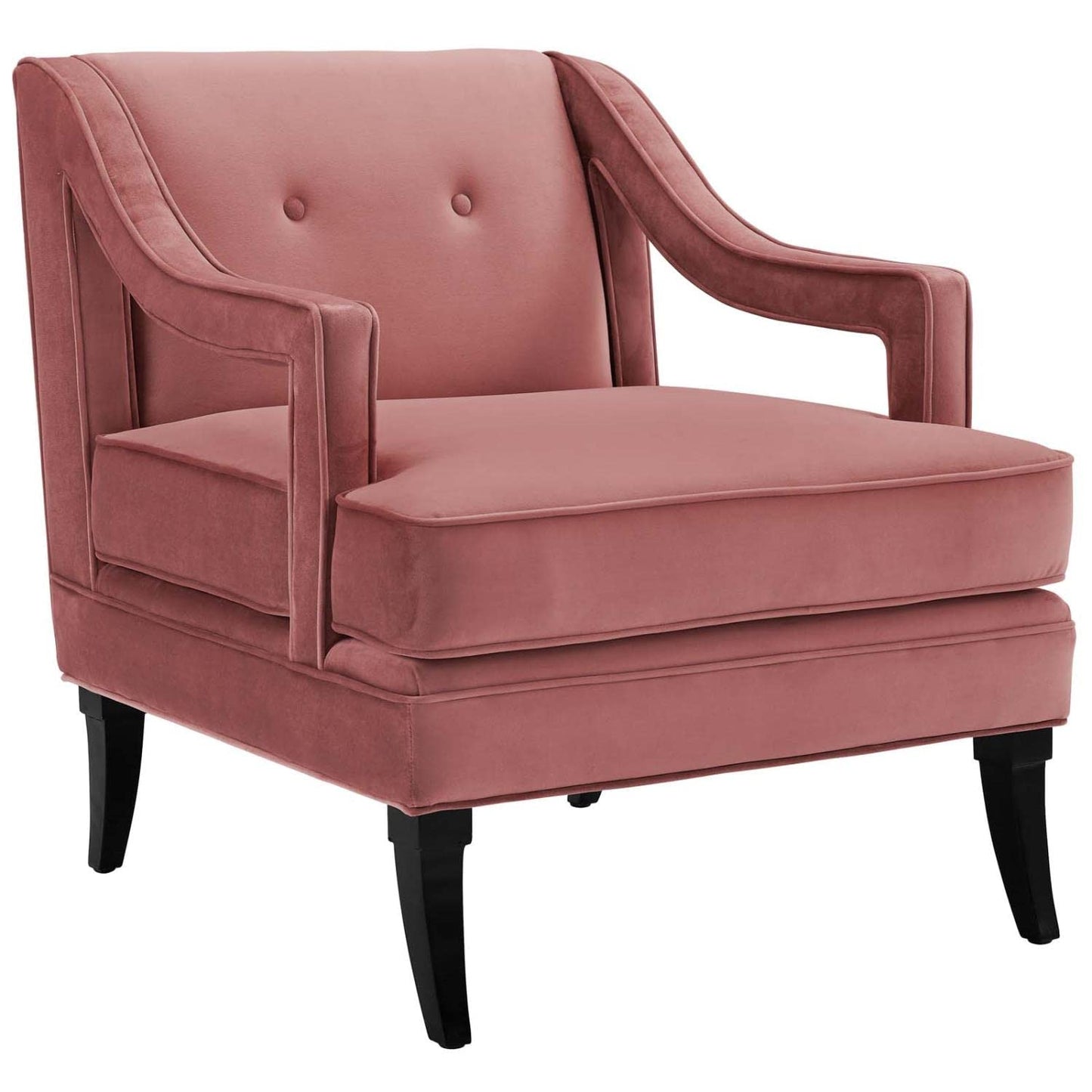 home office desk chairs | CasaFoyer Concur Performance Velvet Armchair | Sleek Design | Stain-Resistant | Plush Cushion | Machine Washable Cover | Solid Birch Legs | casafoyer.myshopify.com