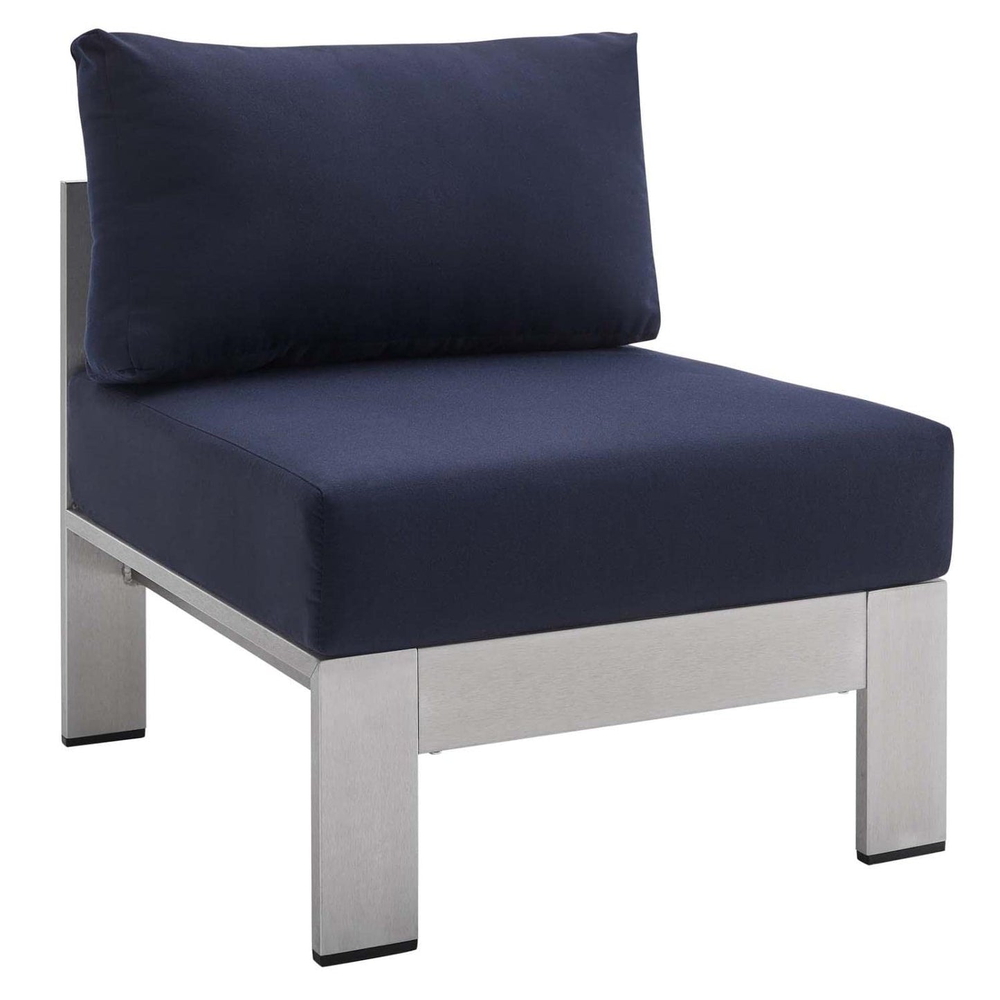 kitchen and dining room sets | CasaFoyer Shore Aluminum 3 Piece Outdoor Patio Furniture Set | Sturdy Anodized Frames | Sunbrella Fabric Cushions | Perfect for Casual Gatherings | casafoyer.myshopify.com