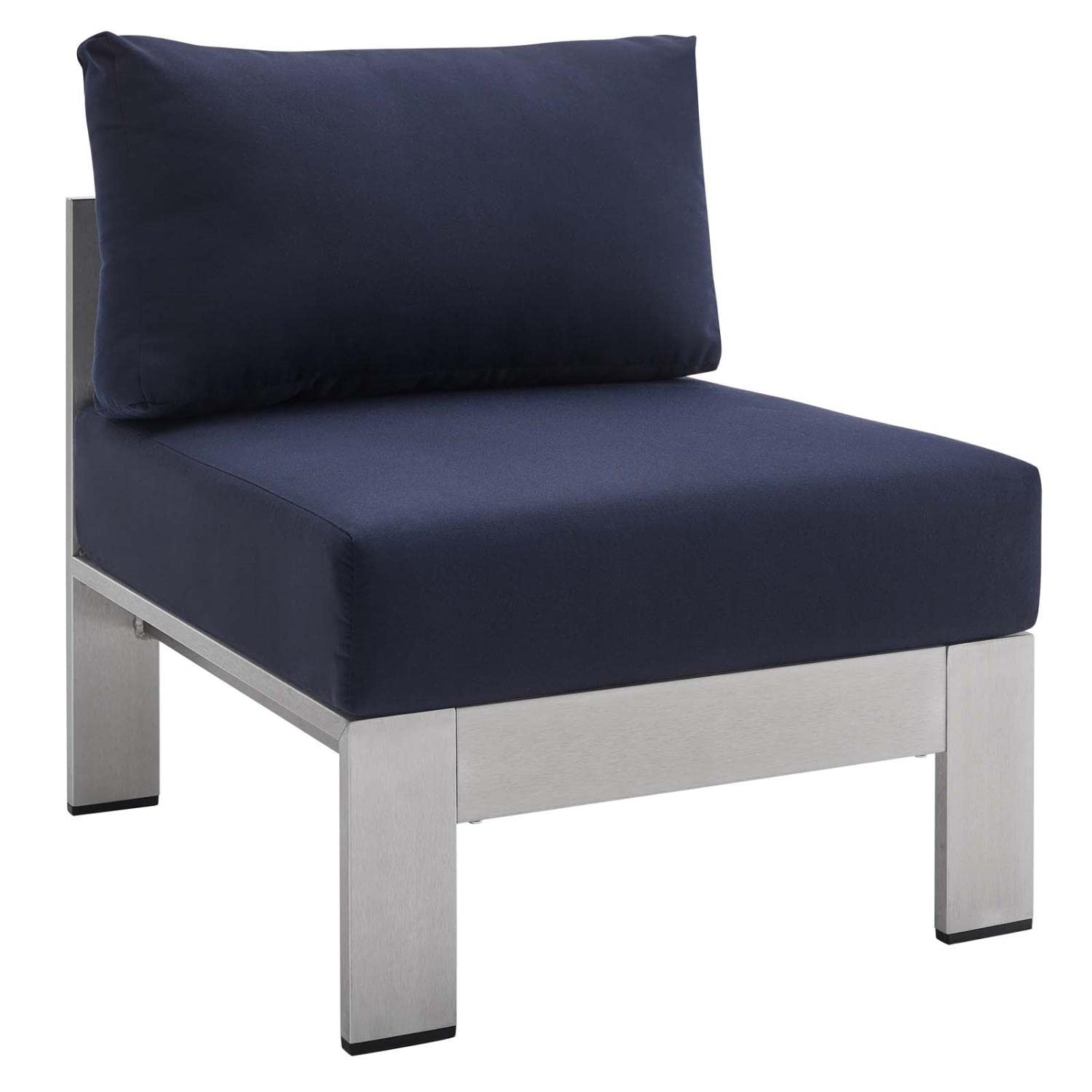 kitchen and dining room sets | CasaFoyer Shore Aluminum 3 Piece Outdoor Patio Furniture Set | Sturdy Anodized Frames | Sunbrella Fabric Cushions | Perfect for Casual Gatherings | casafoyer.myshopify.com