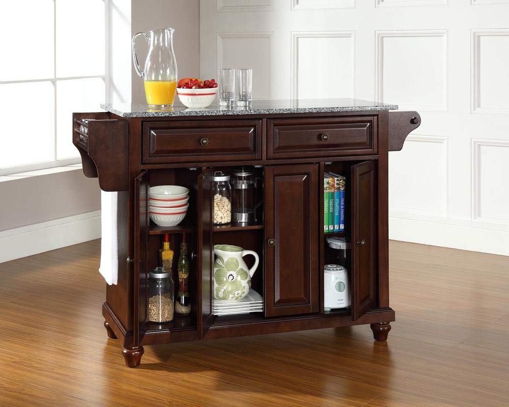 Kitchen Storage | Durable Solid Hardwood Kitchen Island | Elegant Raised Panel Doors | Ample Storage Space | casafoyer.myshopify.com